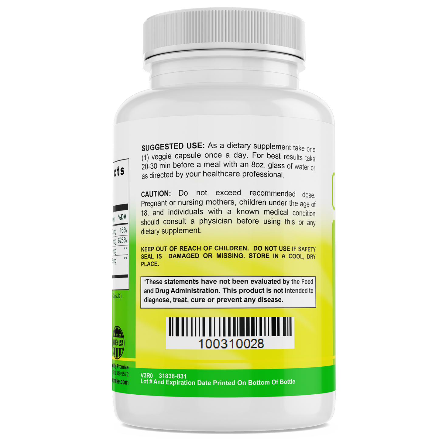 Vitamin D3 With K2 - Vegetable Capsule - 60 Count