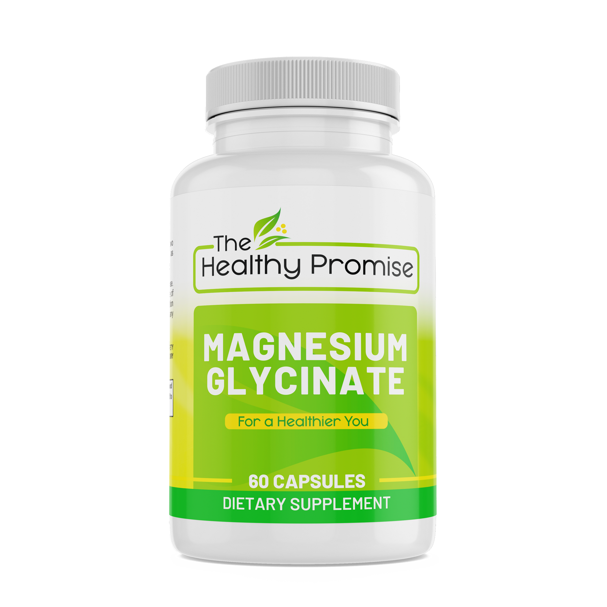 the healthy promise magnesium glycinate vitamin supplement bottle front view