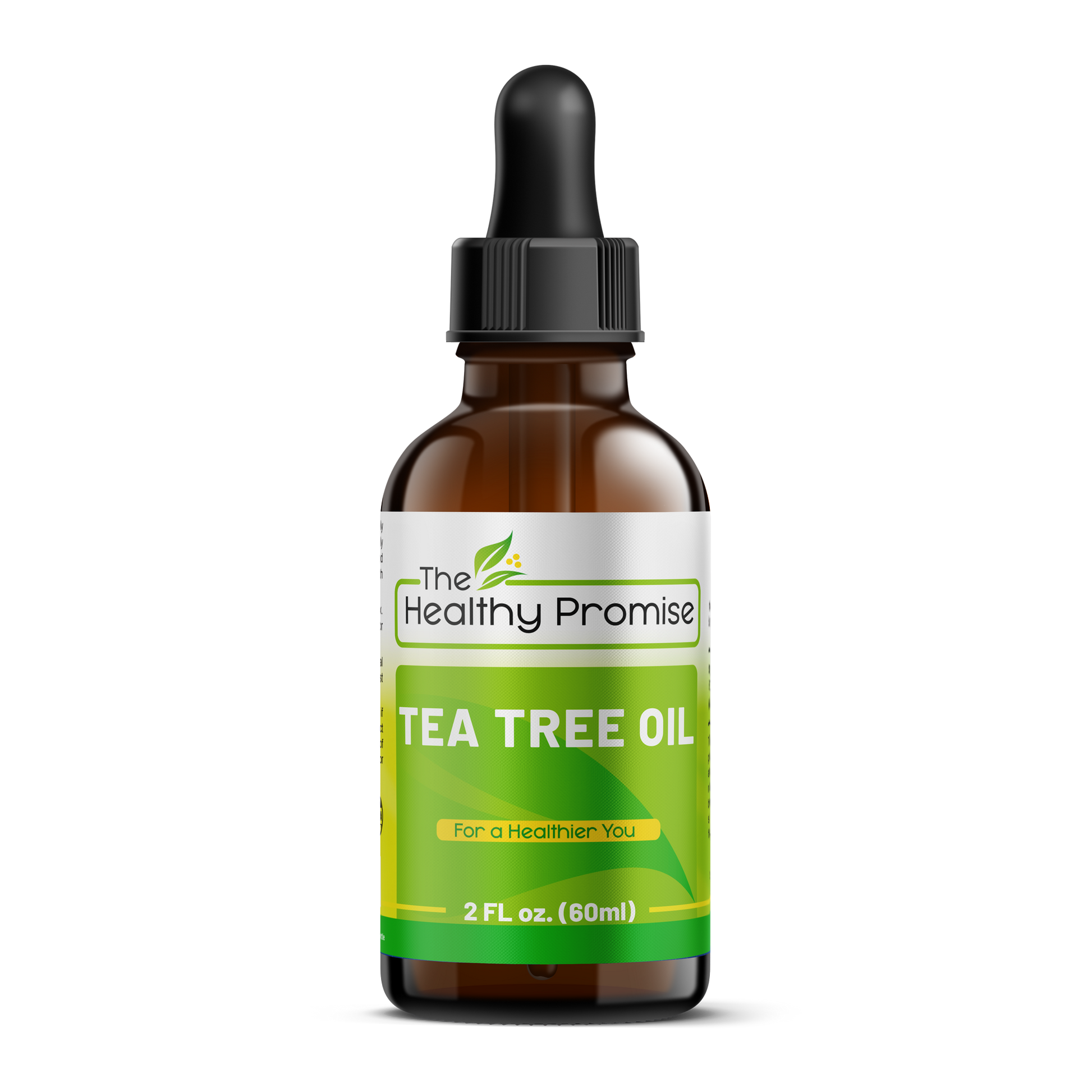 the healthy promise tea tree oil dietary vitamin supplement bottle front view