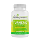 the healthy promise turmeric ginger dietary vitamin supplement bottle front view