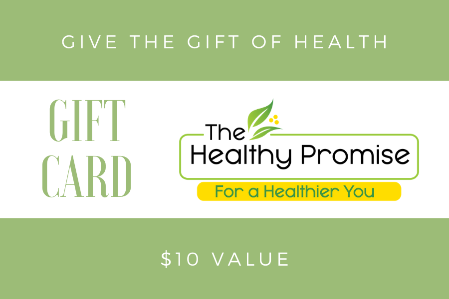 the healthy promise ten dollar gift card