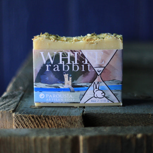 Handcrafted Soap - Olive Oil - White Rabbit - 3 Pack
